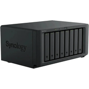  Сетевое хранилище Synology DS1825+ (8x2.5"/3.5" SATA, 2хM.2 2280 NVMe SSD, Ryzen V1500B/4x2.2GHz, 8GB DDR4, 2x2,5 Гбит/с) 