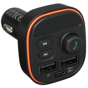  FM-Трансмиттер BOROFONE BC59 Heroic car BT FM transmitter черный 