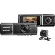  Видеорегистратор TrendVision Proof Ultra черный 2160x3840 2160p 170гр. GPS SA230D 