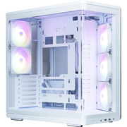  Корпус ZALMAN P60 White MidiTower (ATX, без БП, 5x120mm ARGB fans, 1xUSB Type C, 2xUSB 3.0) 