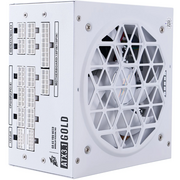  Блок питания 1STPLAYER NGDP Gold 1200W White (HA-1200BA4-WH) / ATX 3.1, PCle 5.1, APFC, 80 Plus Gold, LLC+DC-DC, 120mm fan, full modular 