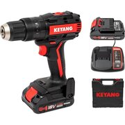  Дрель-шуруповерт KEYANG DM18BL-W (Set) ударная 2 АКБ + ЗУ 