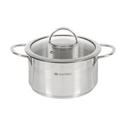  Кастрюля с крышкой Daniks GS-01319-18CA Бонн 2.5л 
