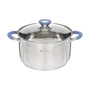  Кастрюля с крышкой Daniks SD-A93-24 Сиена 6.5л 