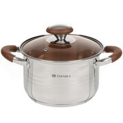  Кастрюля Daniks GS-01415-18CA Веллингтон 3л 