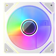  Вентилятор 1STPLAYER FC7 White (FC7-WH-1IN1) / 120mm ARGB 3pin 5V PWM 4pin 12V 600-1800rpm 47.65cfm 32.2dBA 