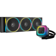  СВО DEEPCOOL LE360 Pro LGA1851/1700/1200/115X/AM5/AM4 (TDP 300W, ARGB Lighting, Anti-Leak edition, PWM, Triple Fan) 