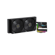  Вентилятор Ocypus Sigma L24 Pro BK, 240mm, LCD Pump, 2x120mm FDB fans, LGA115X/1200/1700/18XX, AM4/AM5 