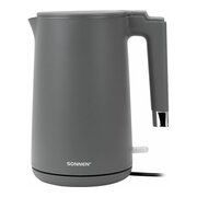  Электрочайник SONNEN KT-8719G графитовый 