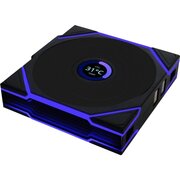  Вентилятор Lian-Li Uni Fan TL Wireless LCD 120 LCD ARGB (G99.12TLLCD1W1B.R0) 120х124x28 черный 4-pin 27дБ Ret 