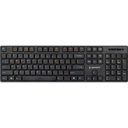  Клавиатура беспроводная Gembird KBW-250 черная 