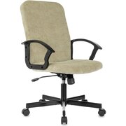  Кресло Бюрократ Triest Fabric-LT21 песочный Light-21 крестов. металл черный 