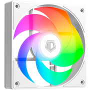 Вентилятор ID-COOLING AS-120-ARGB-WR 120x120x25мм reverse (PWM, резиновые углы, белый, 300-2000об/мин, супертихий) BOX 