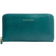  Кошелек женский Piquadro Blue Square PD1515B2R/OT3 кожа натуральная, синий петроль 