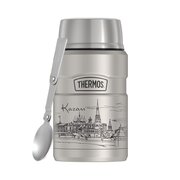  Термос THERMOS SK3021(Kazan) 0,7L нерж с ложкой 