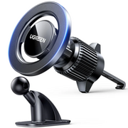 Автодержатель UGREEN LP986 (85397) Universal 2-in-1 Magsafe Car Phone Mount for Air Vent  Dashboard (Set) Black 