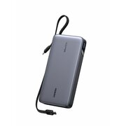  Внешний аккумулятор UGREEN PB552 (55995B) 25000mAh Power Bank 165W with USB-C Built-in Cable Space Gray 
