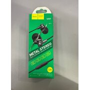  УЦ Наушники HOCO M98 universal earphones with microphone металлический серый (плохая упаковка) 