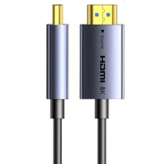  Кабель UGREEN HD183 (55506) HDMI 8K Fiber Optic Cable Male to Male Aluminum Shell 20m Dark Gray 