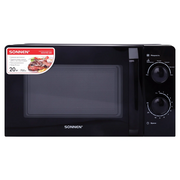  Микроволновая печь SONNEN MW2070BL-6MB черная 