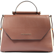  Сумка Piquadro Circle BD6777W92/MBE женская, кожа натуральная, коричневый/бежевый 