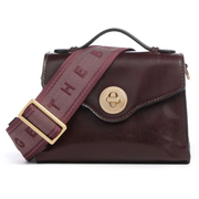  Сумка The Bridge Irene 04520501/YF женская, кожа натуральная, бордовый 