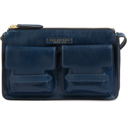  Сумка The Bridge Lucrezia 04150501/YH женская, кожа натуральная, темно-синий 