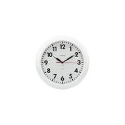  Часы настенные TROYKA 11110118, 29х29х3,5см круг, белые, белая рамка 
