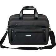  Сумка портфель BRAUBERG 240509 Carbon 31х41х13см черная 