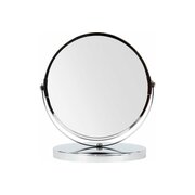  Зеркало настольное BRABIX 607422 круглое d17см двустороннее с увеличением металлическая 