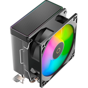  Кулер Ocypus Gamma A20 BK ARGB, 92mm FARGB Fan, Top FARGB Panel, 2 Heat pipes, 3-pin, 1900 RPM, 21DBA, Hydro Bearing, LGA115X/1200/1700 