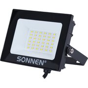  Прожектор светодиодный SONNEN 238413 30Вт, 6500К, 2400Лм, 30м2, IP65, 146x98x26мм, черный 
