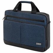  Сумка портфель HEIKKI 272612 Forward 29х40х9см темно-синяя 