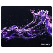  Коврик для мыши Sonnen 513957 Neon splash резина + ткань, 250х200х2мм 