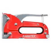  Степлер мебельный стальной RABBITEX 671322 тип скобы 53, высота скоб 4-8мм 