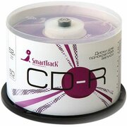  Диск CD-R SmartTrack ST000151, 700Мб, 52x, Cake Box (упаковка на шпиле) 50шт 