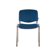  Стул для посетителей BRABIX Iso CF-001 (531428) кожзам синий 