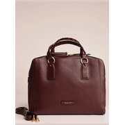  Деловая сумка The Bridge Ines 045525EN/YF женская, кожа натуральная, бордовый 