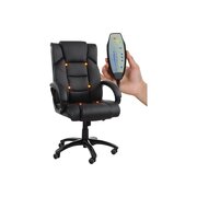  Кресло руководителя BRABIX Bliss MS-004 (532522) экокожа, черное 