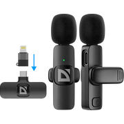  Петличный микрофон DEFENDER Talky-138 (64152) черный 