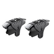  Игровой триггер для смартфона BOROFONE BG2 Spartan mobile game button (черное серебро) 