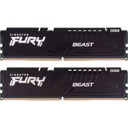  ОЗУ Kingston Fury Beast KF552C40BBK2-32WP Black 32GB DDR5 5200 DIMM Gaming Memory Non-ECC, CL40, 1.25V, kit 2*16gb 