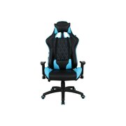  Кресло игровое BRABIX GT Master GM-110 (531928) экокожа, черное/голубое 