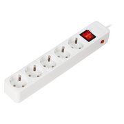  Сетевой фильтр Smartbuy SBSP-5-18-W белый 