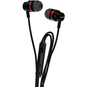  Стереогарнитура Maxvi MHF-04 black-red 