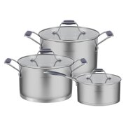  Набор кастрюль MAUNFELD Madison MF124MS01ST нерж 