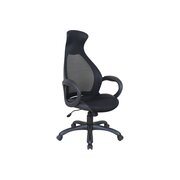  Кресло руководителя BRABIX Premium Genesis EX-517 (531574) ткань/экокожа/сетка черная 