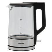  Электрочайник RENOVA KT17G-12B термостойко стекло 