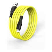  Кабель Smartbuy iK-512-S21by Lightning желтый 