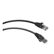  Патч-корд Cabeus PC-UTP-RJ45-Cat.5e-5m-BK неэкранированный, черный 